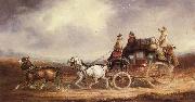 Charles Cooper The Edinburgh-London Royal Mail on the Road China oil painting reproduction